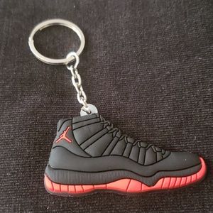 🔥Jordan (Red & Blk) Shoe Keychain🔥